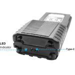 Batterie pour baofeng uv - 5r 3800mah avec usb c