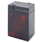 Batterie csb 6 v 4, 5 ah f1 pb gp645