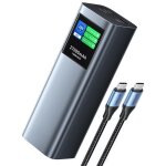 Batterie externe 27000mah, power bank 140w pd3. 1 3 ports avec �cran num�rique intelligent, chargeur ...