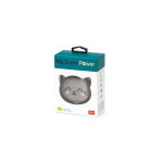 Batterie externe legami my super power kitty 4800 mah gris et rose