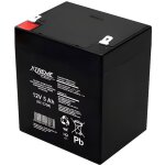 Batterie gel rechargeable 12v 5ah - xtreme - agm - sans entretien et sans fuite