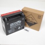 Batterie kyoto pour moto honda 650 trx 2003 - 2005 ytx20l - bs / 12v 18ah