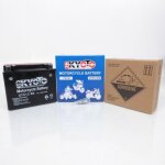 Batterie kyoto pour quad kymco 250 mxu 2004 � 2007 ytx12 - bs / 12v