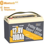 Batterie lithium 12v100ah 1280wh lifepo4 groupe31 power queen bluetooth, protection à basse température, ... Batterie lithium 12v100ah 1280wh lifepo4 groupe31 power queen bluetooth, protection à basse température, ...