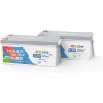 Batterie au lithium 12v200ah plus rechargeable lifepo4, bms 200a intgr, 2560w, 4000 + cycles profonds, ...