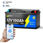 Batterie lithium lifepo4 12v 100ah h190 avec bluetooth bms 110a intégré, protection basse température, ... Batterie lithium lifepo4 12v 100ah h190 avec bluetooth bms 110a intégré, protection basse température, ...