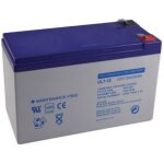Batterie batterie au plomb batterie 12 volts 12v - 7. 2ah