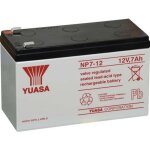 Batterie plomb 12v - yuasa - np - 7 ah - �tanche - recyclable � 90%