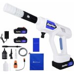 Dayplus - batterie portable nettoyeur haute pression jet d'eau lavage voiture pistolet set avec 2pcs ...