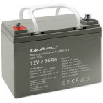 Batterie qoltec agm 12 v 36 ah sans entretien efficace longue dure de vie pour onduleurs et scooters ...