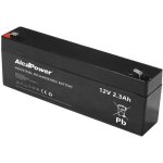 Batterie rechargeable �tanche agm 12v 2, 3 ah - id�ale pour les alarmes, les onduleurs et les jouets ...
