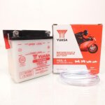 Batterie yuasa pour moto kawasaki 200 kdx 1989 � 2005 yb3l - a /