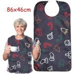 Bavoir adulte, bavoirs � manger, bavoir repas, tablier de manger anti - d�versement, protecteur de v�tements, ...