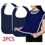 Bavoir adulte, tablier de protection aide - repas, protecteurs de v�tements, pour personnes