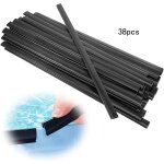 Lot de 38 clips de couverture de piscine bandes de fixation fermes pour piscine ovale, 61cm