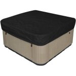 Bache d'extrieur pour spa housse de bain  remous carre etanche couverture de spa en tissu polyester ...