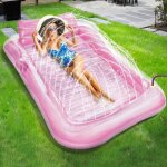 Matelas gonflable piscine adultes, hamac gonflable piscine, flottante fauteuil de piscine tanning pool, ...