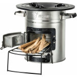 Bbq - toro - po�le - fus�e rakete 2 po�le - fus�e en acier inoxydable