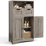 Bealife - meuble rangement salle de bain armoire bas moderne 108cm 2 tiroirs modulables Étagères réglables ... Bealife - meuble rangement salle de bain armoire bas moderne 108cm 2 tiroirs modulables Étagères réglables ...