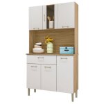 Beaux meubles pas chers - buffet de cuisine 6 portes 1 tiroir chêne et blanc 5 niches l92 h170. 5 p36. ... Beaux meubles pas chers - buffet de cuisine 6 portes 1 tiroir chêne et blanc 5 niches l92 h170. 5 p36. ...