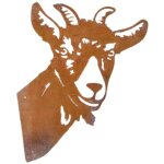 Beau pieu de mouton en m�tal de jardin furtivement silhouette d'animal silhouette art d�coration pour ...