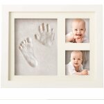 Bb cadeau bebe garon platre bebe, argile blanche non toxique, souvenir personnalis pour dcoration ...