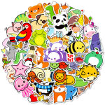 Bebusingoto lot de 100 autocollants mignons pour enfants, autocollants pour bouteille d'eau pour adolescents, ...