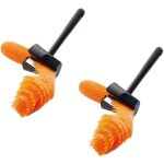 Bebusingoto 2 piece taille crayon legume spiraliseur, eplucheur l�gumes et fruits, eplucheur pomme de ...