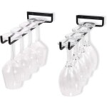 Bebusingoto lot de 2 porte - verres suspendus pour verre � vin, verre � bi�re - 30 cm