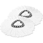 Bebusingoto lot de 2 t�tes de rechange pour balai d'essorage - pour tous les sols durs - �limine plus ...