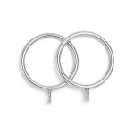 Bebusingoto 20 pi�ces anneaux de rideau, anneaux de suspension en m�tal de rideaux pour rideaux et tringles, ...
