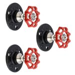 Bebusingoto 3 crochets de suspension vintage, support mural rétro en fer industriel pour robe, serviette, ... Bebusingoto 3 crochets de suspension vintage, support mural rétro en fer industriel pour robe, serviette, ...