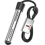 Bebusingoto 3000w baignoire immersion heater electric immersion heater travel immersion heater (smart ...