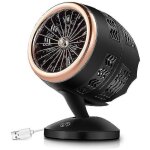 Mini ventilateur de chauffage 350w ? alimentation usb ? thermostat r�glable ? compact pour espaces confin�s ...