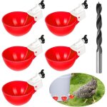 Bebusingoto 5 pice abreuvoirs automatiques kit diy abreuvoir poules abreuvoir poule avec scie  trou ...