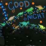Bebusingoto autocollant muraux de lumineux dinosaure, sticker mural dinosaures coloré, autocollant mural ... Bebusingoto autocollant muraux de lumineux dinosaure, sticker mural dinosaures coloré, autocollant mural ...