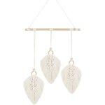 Bebusingoto boh�me macram� deco macram� plume tenture murale macrame decoration murale pour chambre salon ...