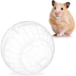 Bebusingoto boule hamster, jouet pour rongeurs, accessoire, souris, apport en air optimal, plastique, ...