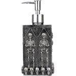 Bebusingoto bouteille distributrice de gel douche cr�ne crypte de 460ml, bouteille distributrice de savon ...