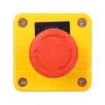 Bebusingoto bouton de verrouillage de bo�te de commande 10a, bouton de commutation d'urgence, bo�tier ...