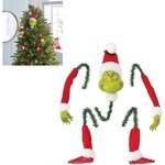 Bebusingoto dcorations pour sapin de nol - tte d'elfe grinch - tte / bras / jambe d'elfe grinch pour ...