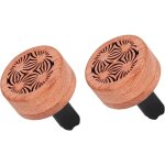 Bebusingoto diffuseur d'huiles essentielles pour voiture, 2 diffuseurs de voiture en bois pour fleurs, ...