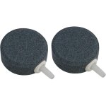 Bebusingoto diffuseur de pierre d'air pour aquarium oxyg�ne, 4 cm, 2 pierres � air rondes, barboteur ...