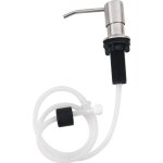 Bebusingoto distributeur de savon en inox inoxydable pompe  dsinfectant rotation 360 dispenser savon ...
