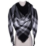 Bebusingoto charpe grand plaid en laine femme charpe chale cachemire chaud automne hiver tole wraps ...