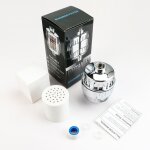 Bebusingoto filtre de douche en 15 tapes avec vitamine c pour eau dure ? filtre de pommeau de douche ...