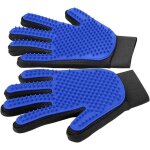 Bebusingoto gants de toilettage pour animaux de compagnie - gants de brosse d'pilation doux - gants ...