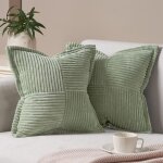 Bebusingoto housses de coussin, 40 x 40 cm, taies d'oreiller d�coratives et moelleuses avec fermeture ...