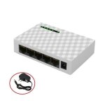 Bebusingoto hub ethernet rj45 � 5 ports, commutateur r�seau de bureau, 1000m, pour moniteur d'ordinateur ...