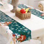 Bebusingoto nappe anti - taches no�l rouge - taille : rectangle 110x180 cm(d